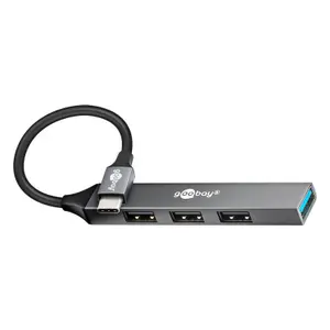 Hub USB-C 3.2 Goobay slim USB-A