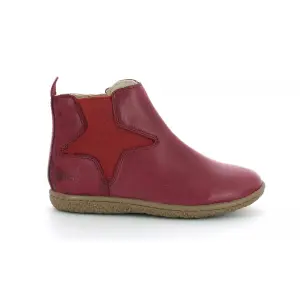 Children's boots Kickers vermillon image-0