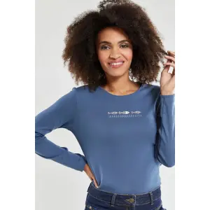 Dames-T-shirt met lange mouwen Armor-Lux sacha image-2