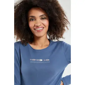 Dames-T-shirt met lange mouwen Armor-Lux sacha image-3