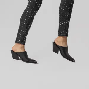 Pantoletten Frau Bronx Low-Kole Croco image-2