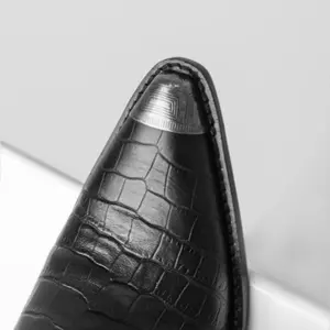 Pantoletten Frau Bronx Low-Kole Croco image-5