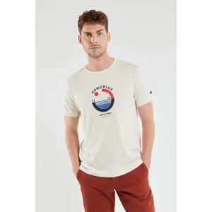 T-shirt met zeefdruk Armor-Lux image-0