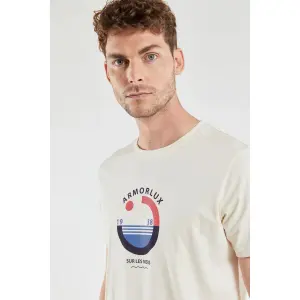 T-shirt met zeefdruk Armor-Lux image-3