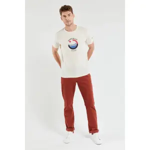 T-shirt met zeefdruk Armor-Lux image-1