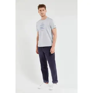 T-shirt met zeefdruk Armor-Lux image-1