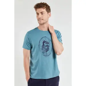 T-Shirt mit Siebdruck Armor-Lux image-0