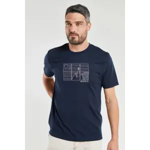 T-shirt met zeefdruk Armor-Lux image-0