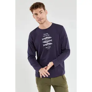 Langarmshirt mit Siebdruck Armor-Lux image-0