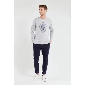 T-shirt met lange mouwen en zeefdruk Armor-Lux image-0