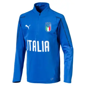 Dětské tréninkové tričko 1/4 zip Itálie 2018 image-0