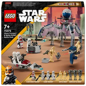 Konstruktionsspiele Lego Star Wars Pack de combat des Clone Troopers image-1