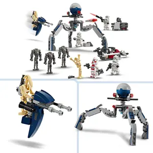 Konstruktionsspiele Lego Star Wars Pack de combat des Clone Troopers image-4