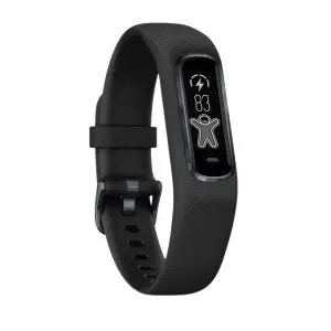 Bransoletka Garmin Vívosmart 4 grand grey avec noir 15 mm image-1