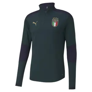 Top da allenamento con 1/4 di zip Italie image-0