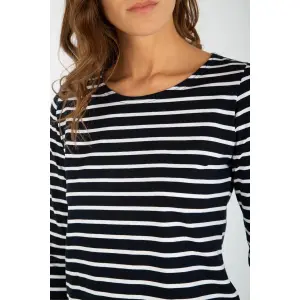 T-Shirt Marinière Frau Armor-Lux plozévet image-3
