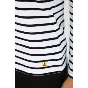 T-Shirt Marinière Frau Armor-Lux plozévet image-4