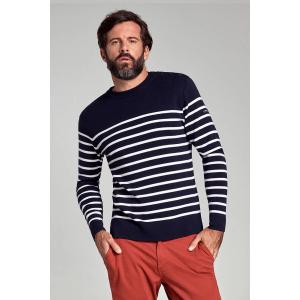 75953-6tq-matrosenpullover-armor-lux-goulenez-blau-weiss