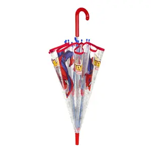 Guarda-chuva de campana de aranha transparente Marvel image-3