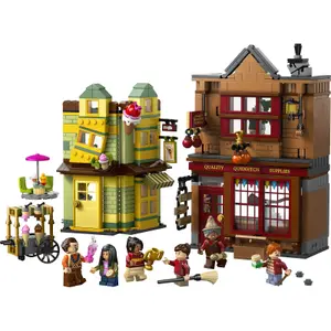 Figurína obchod s doplňky k famfrpálu a zmrzlinář Lego Harry Potter 76452 image-1