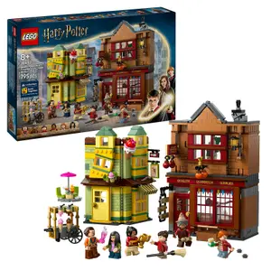 Figurína obchod s doplňky k famfrpálu a zmrzlinář Lego Harry Potter 76452 image-2