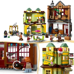Figurína obchod s doplňky k famfrpálu a zmrzlinář Lego Harry Potter 76452 image-3