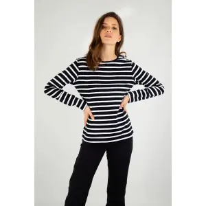 Vrouwen-T-shirt marine Armor-Lux crozon image-0