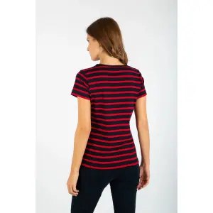Vrouwen-T-shirt marine Armor-Lux morgat image-2
