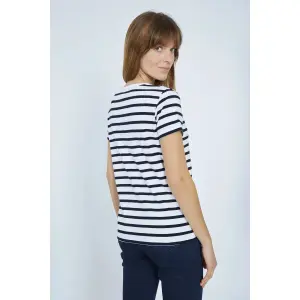 T-Shirt Marinière Frau Armor-Lux morgat image-2
