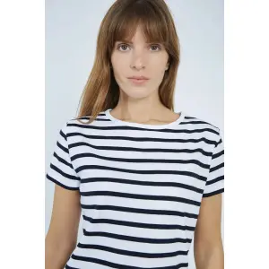 T-Shirt Marinière Frau Armor-Lux morgat image-3