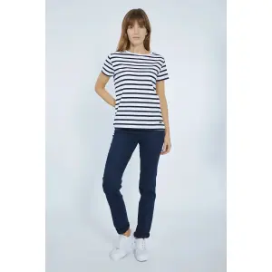 T-Shirt Marinière Frau Armor-Lux morgat image-1