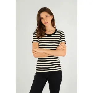 Vrouwen-T-shirt marine Armor-Lux hillion image-0
