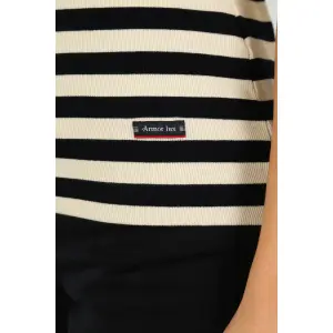 Vrouwen-T-shirt marine Armor-Lux hillion image-4
