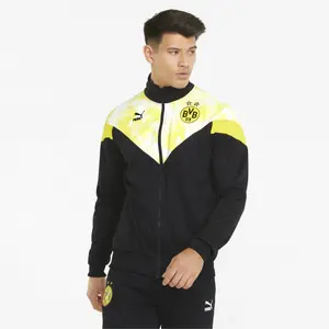 Sweat jacket Puma Bvb Iconic Mcs Mesh Track image-1