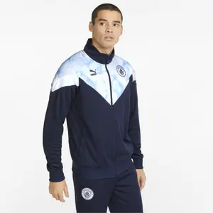 Sweat jacket Puma Mcfc Iconic Mcs Mesh Track image-2