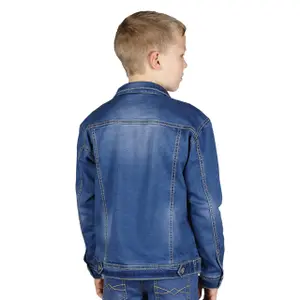 Denim jacket for kids Charanga Ajana image-3