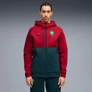 Zipped hooded sweatshirt Morocco Tech image-1