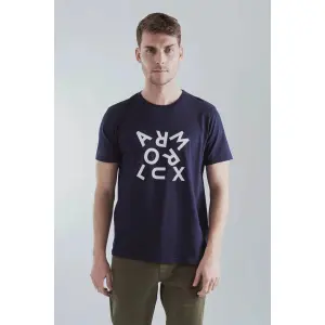 Erfgoed T-shirt met zeefdruk Armor-Lux image-0