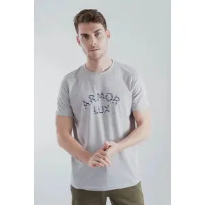 Erfgoed T-shirt met zeefdruk Armor-Lux image-0