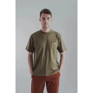 T-shirt met korte mouwen en erfgoedzak Armor-Lux image-0