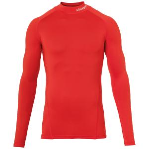 100306904-maillot-de-compression-uhlsport-distinction-pro-baselayer-rouge-blanc