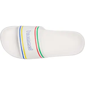 Claquettes hummel pool slide retro white image-1