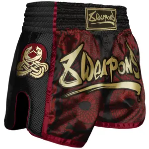Short de combat Muay Thai 8 Weapons Sak Yant Naga image-3