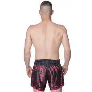 Short de combat Muay Thai 8 Weapons Sak Yant Naga image-1