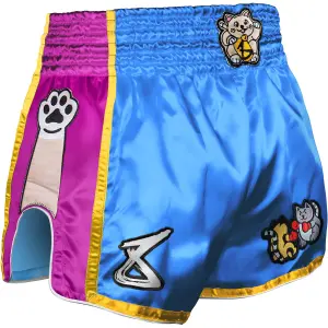 Muay Thai Fight Shorts 8 Weapons Meow image-1
