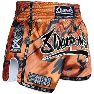 Shorts de Combate Muay Thai 8 Weapons Vivo Magma image-3