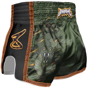 Short de combat Muay Thai motif vipère enfant 8 Weapons image-1