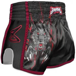 Short de combat Muay Thai loup bestial enfant 8 Weapons image-1