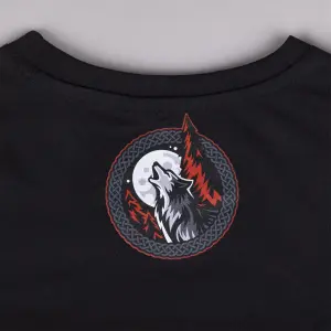 T-shirt loup bestial enfant 8 Weapons image-4