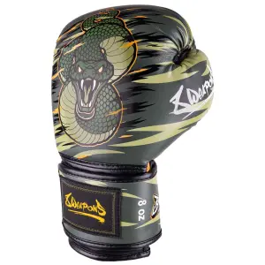 Thai Boxing Gloves Viper Design Child 8 Weapons image-1